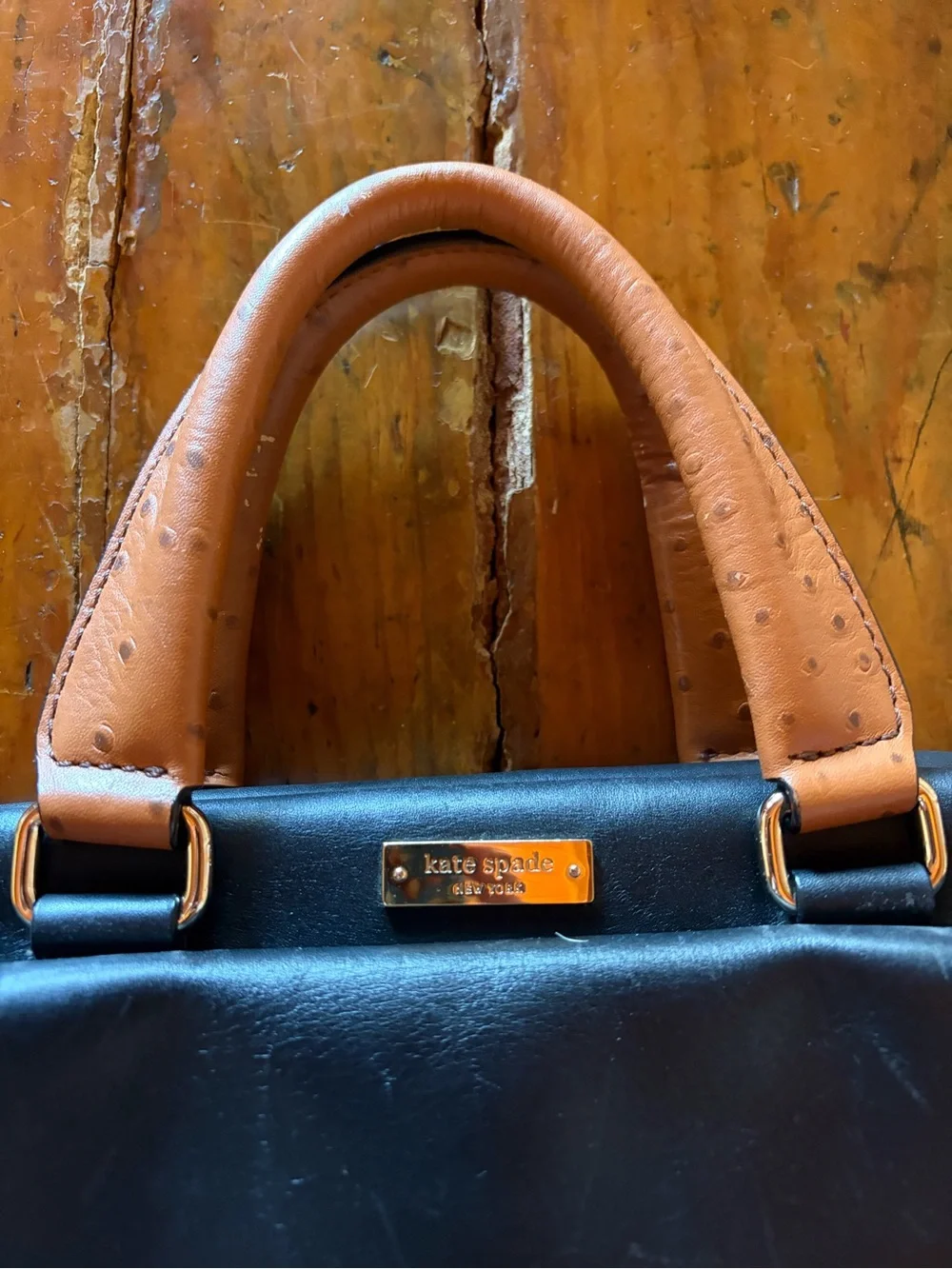 Kate Spade Black Leather Purse